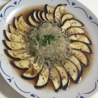 電子レンジで簡単調理 茄子のおろしポン和え